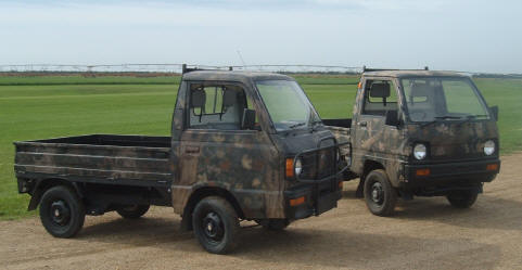 Japanese Mini Truck with Custom Paint